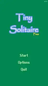 Tiny Solitaire Free Screen Shot 0