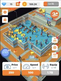 Idle Gym - Fitness Simulatio‪n‬ Screen Shot 15