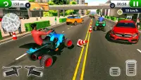 ATVシティ交通レーシングゲーム2019 - City Traffic Racing Games Screen Shot 4