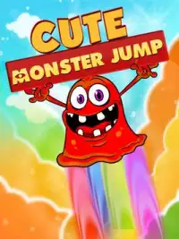 Cute Monster Jump Screen Shot 2