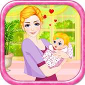 Mother birth baby games