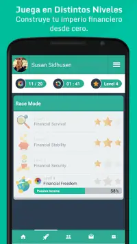 Money Race Juego de Finanzas e Inversiones Screen Shot 3