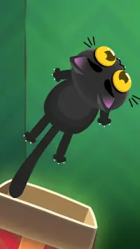 Kitty Jump! - Tap the cat! Hop it into the box! Screen Shot 2