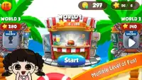 イムヤムバーガーショップ - 無料の料理ゲーム Screen Shot 1
