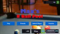 Max's 8 Ball Pool Screen Shot 1