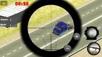 Sniper Road Traffic Shooter 3D Screen Shot 4
