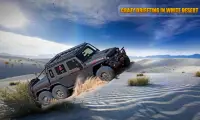 4x4 Driving Game: White Desert Screen Shot 0