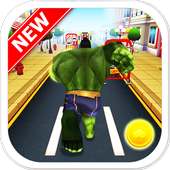 Subway Hulk Hero Run: Infinity War