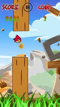 Flappy Angry Screen Shot 2
