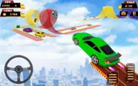 Impossible Stunt Driving- Action Car Racing 2019 Screen Shot 4