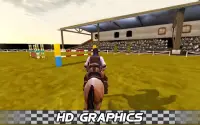 Derby paardrijden Voltooien Quest Race Jump Screen Shot 4