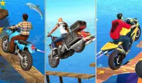 Water Park Bike Rider - Moto Stunt Bike Games Screen Shot 9