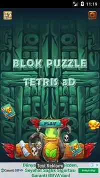 Puzzle Tetris 3 Screen Shot 1