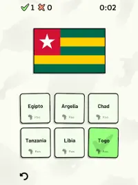 Países de África -Quiz: Mapas, Capitales, Banderas Screen Shot 7