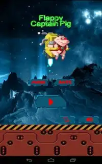 Flappy Captain Pig Screen Shot 3