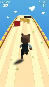 Bear Parkour: Running! Screen Shot 0