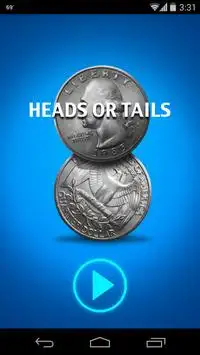 Heads or Tails : ANDROID WEAR Screen Shot 0