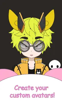 Cutemii: cute girl avatar maker Screen Shot 1