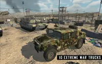 Parkir truk militer 3D Screen Shot 4