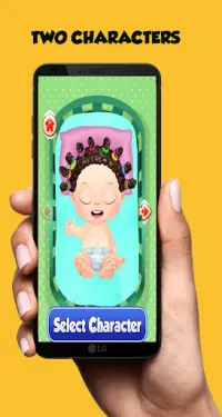 Cute Baby Care Game Screen Shot 1