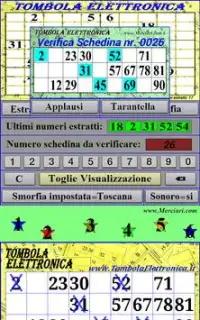 Tombola Elettronica Freeware Screen Shot 1