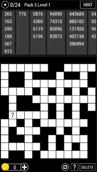 Number Crosswords Screen Shot 0