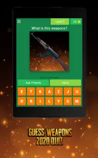 Guess The Weapons Screen Shot 11