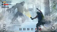 Yeti Finding Monster Hunting: Survival Game Screen Shot 16