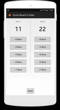 Score Board Cricket Screen Shot 1