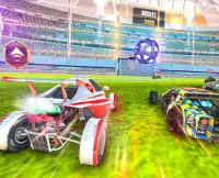 Rocket Car Turbo Soccer: Football league Car Games Screen Shot 20