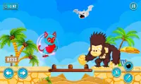 Super Cat Jumping Tale-Platformer Juego Gratis Screen Shot 1