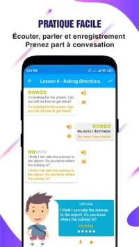 English Speaking App: Parler anglais Screen Shot 2