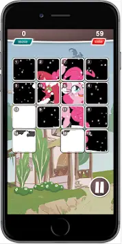 Christmas Pony Slide Game Screen Shot 2