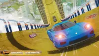 Mega Rampa Carrera de coches Imposible Trucos Screen Shot 3