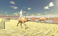 การแข่งรถ Camel Race Dubai Camel Simulator Screen Shot 3
