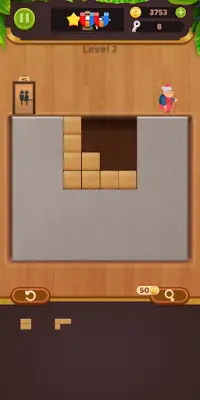 BlockPuz -Woody Block Puzzle Screen Shot 4