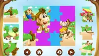 Monkey Puzzle Games For Kids Screen Shot 0