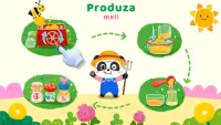 "Fazenda de Animais  do Bebê Panda" Screen Shot 4