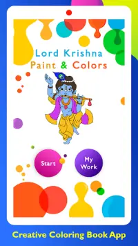Lord Krishna Paint and Colors Screen Shot 0