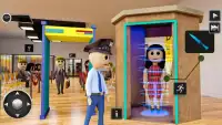 Stickman Airport Games - A Kids City Simulation Screen Shot 5