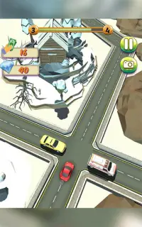 verkeer wegen rennen paniek renner spellen Screen Shot 3