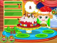 Baby cake christmas games Screen Shot 3