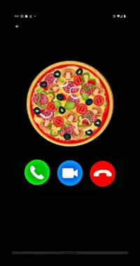 Fake Call From Pizza Prank Simulator Screen Shot 0
