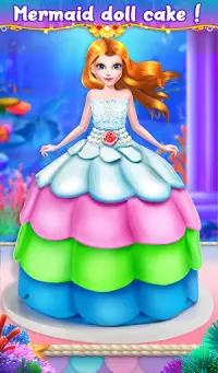 Doll cake decorating Cake Game Screen Shot 5