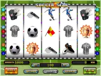 Soccer Star Slot Machine Screen Shot 1