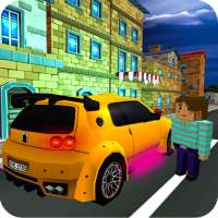 Taxi Simulator: Blocky Taxi Game