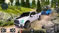 Offroad Pickup Truck Drive 4x4 Simulador de carro Screen Shot 8