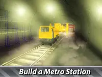Metro İnşaat Simülatörü - yeraltında inşa! Screen Shot 8