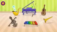 เครื่องดนตรี- เปียโนสำหรับเด็ก Screen Shot 11