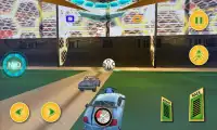 Football Striker : Soccer Car Superhero Star Game Screen Shot 2